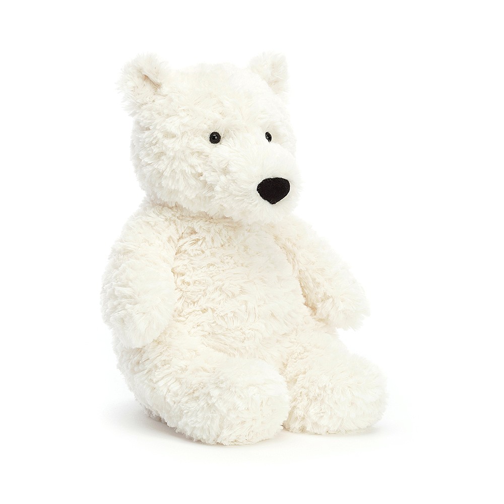 Edmund Cream Bear - cuddly toy from Jellycat