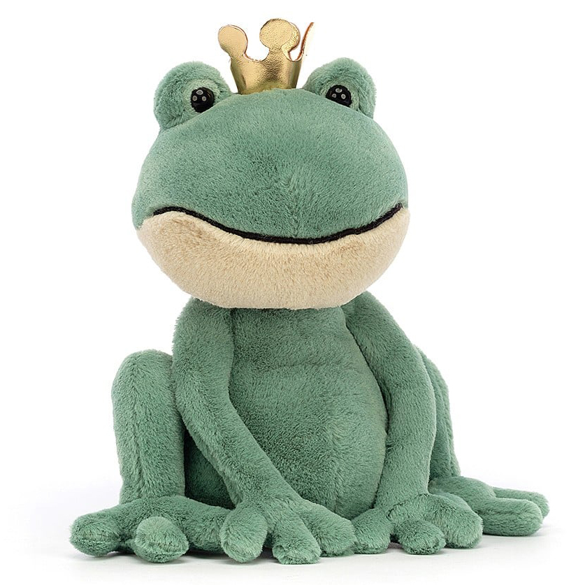 Fabian Frog Prince - cuddly toy from Jellycat