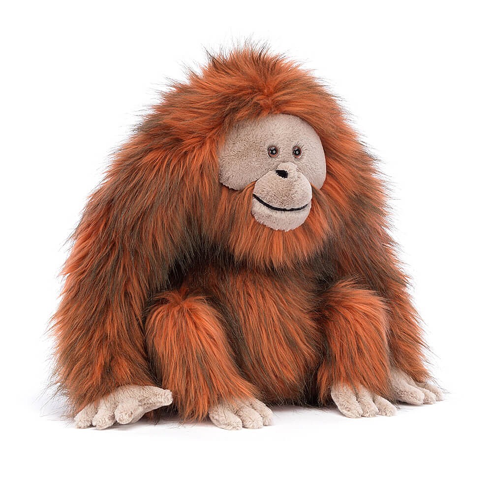 Oswald Orangutan - cuddly toy from Jellycat